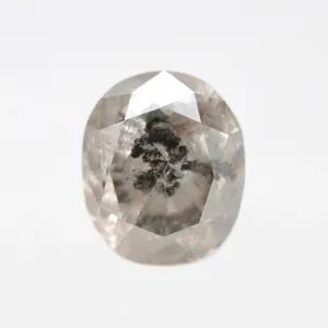 1.08 Carat Gray Oval Salt and Pepper Diamond for Custom Work - Inventory Code SGO108