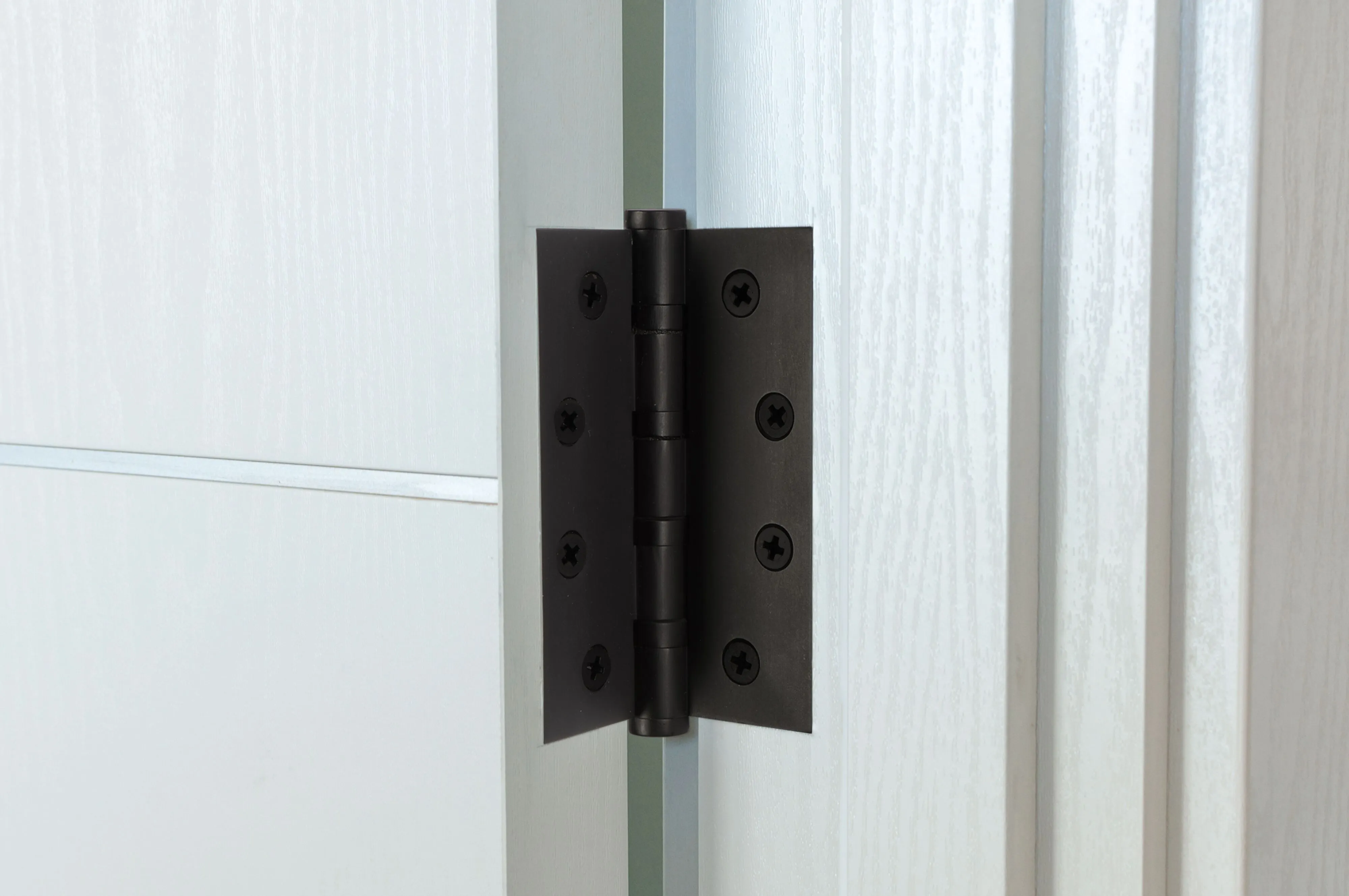 2968 Hinge Ball Bearing Matte Black H100xW75mm
