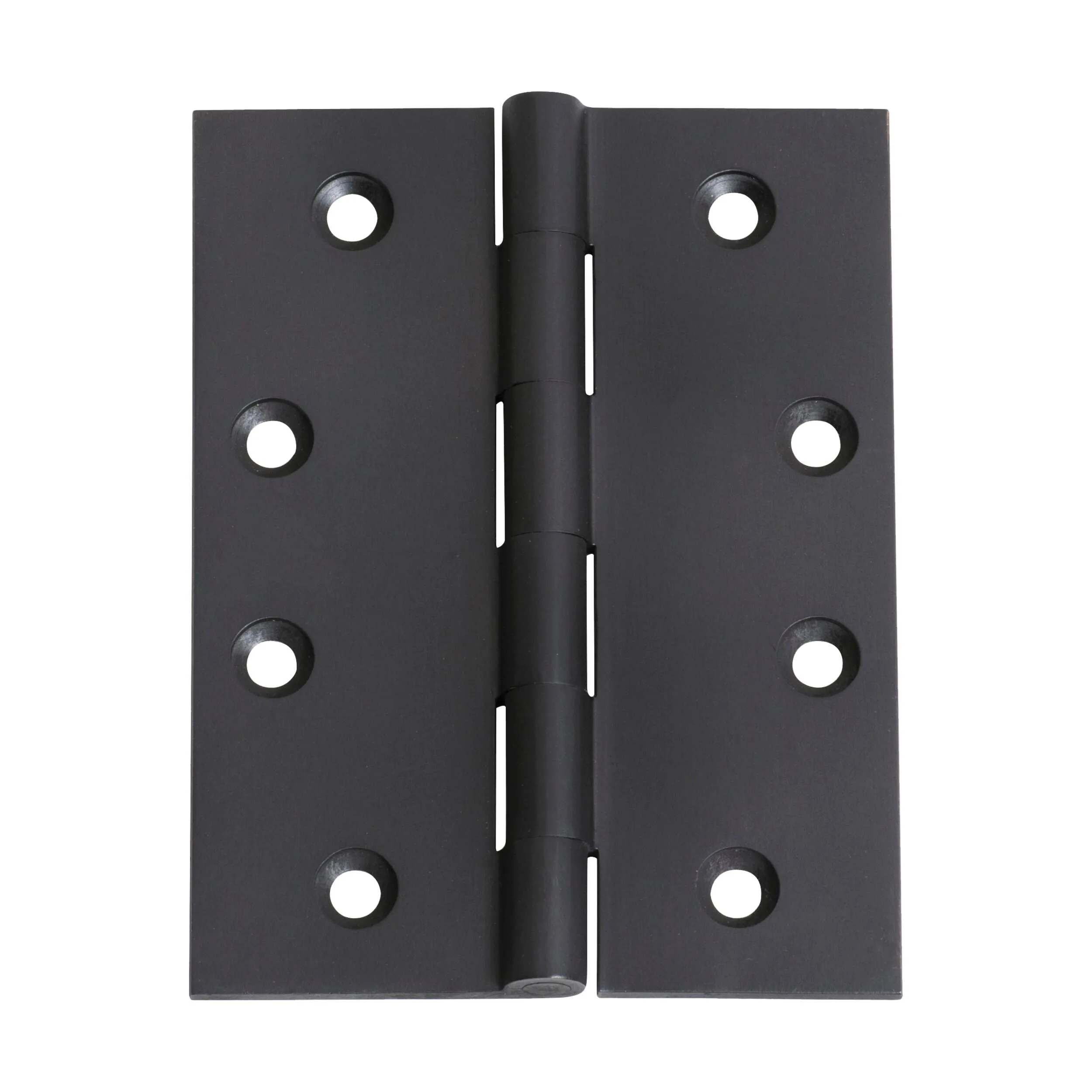 2973 Hinge Fixed Pin Matte Black H100xW75mm
