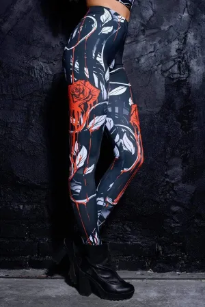 Bloody Rose Leggings