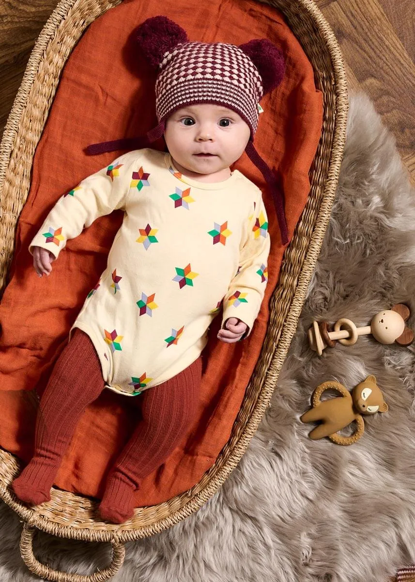 Brook - Diamond Star Long Sleeve Bodysuit