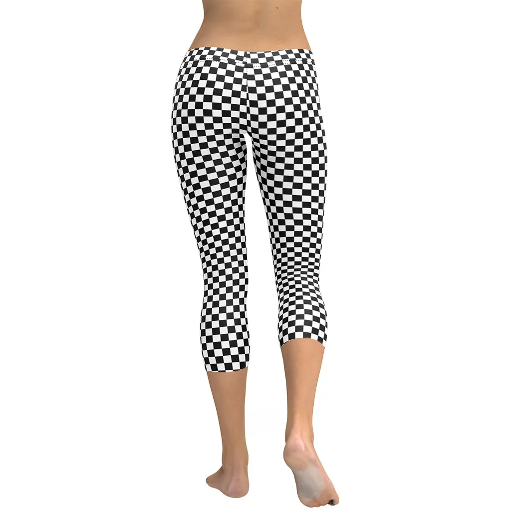 Checkered Capris