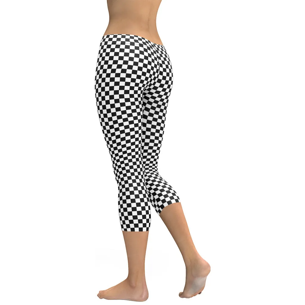 Checkered Capris