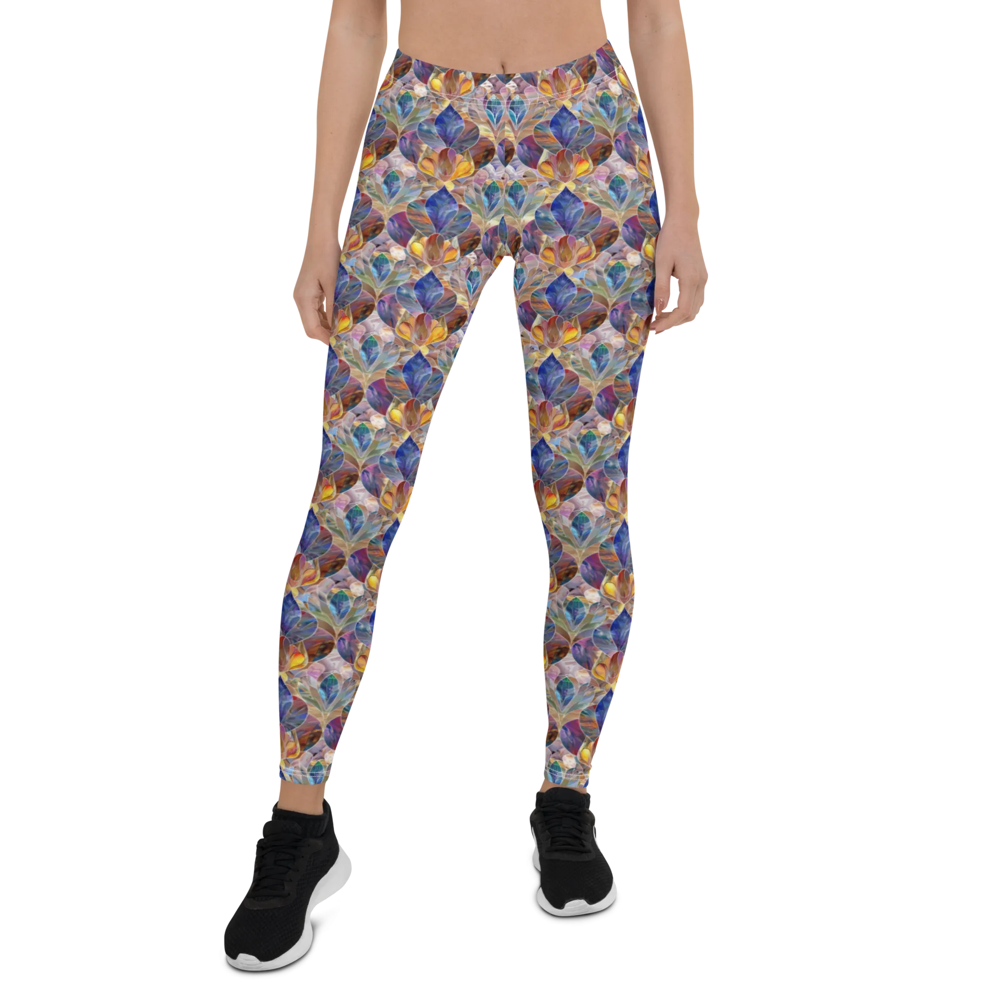 Crystal Flower Leggings