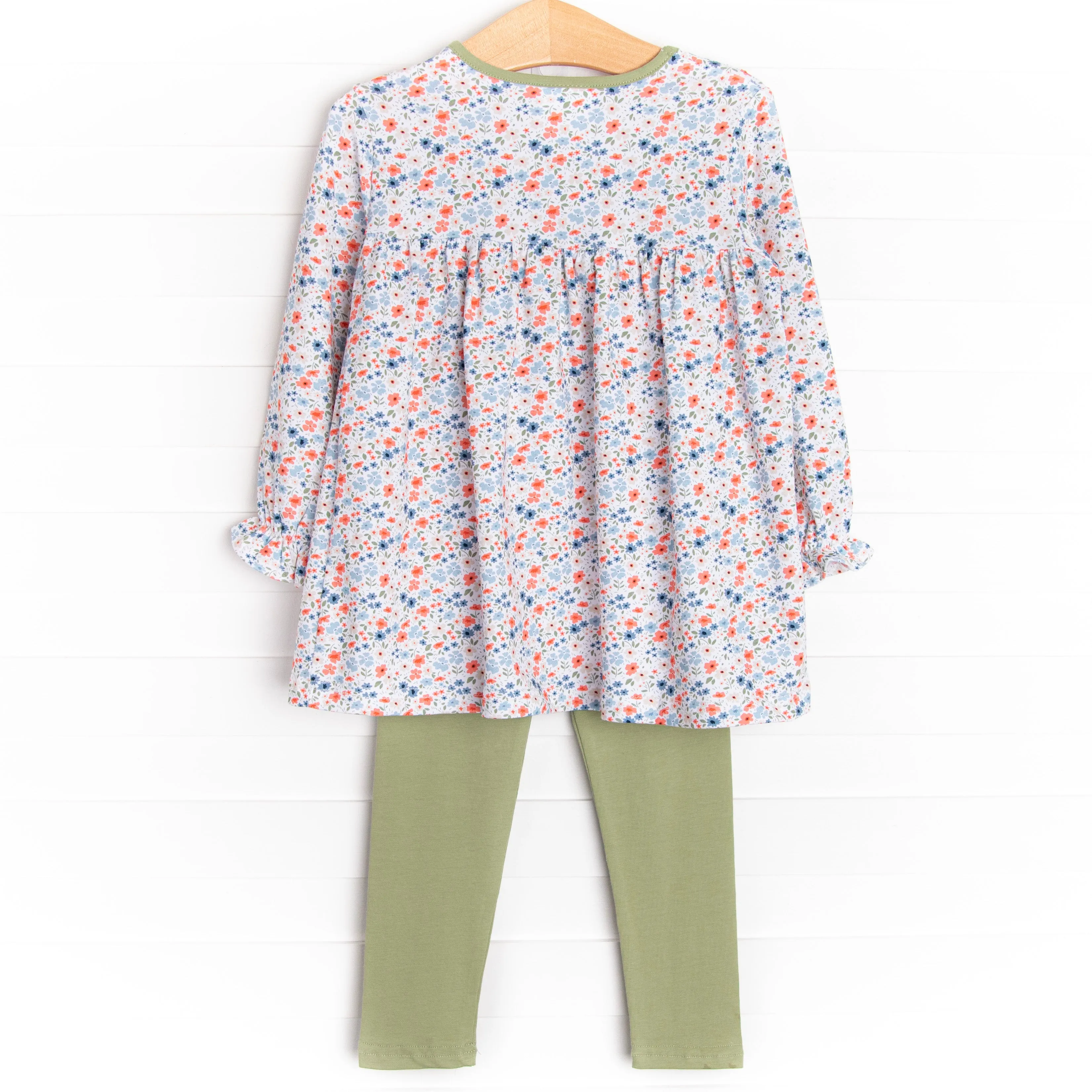 Glasgow Gardens Legging Set, Green
