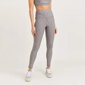 Mono B Textured Star Jacquard TACTEL® Highwaist Leggings