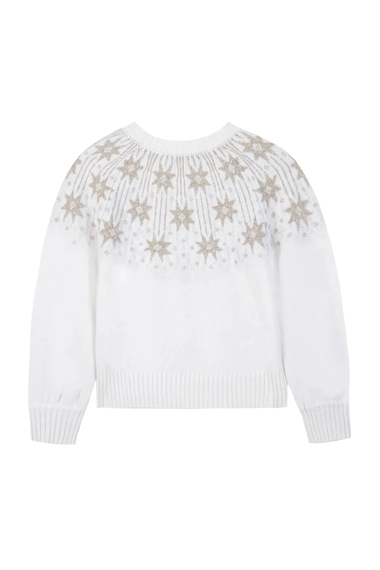 Stars Embroidered Sweater - Tartine et Chocolat FW24