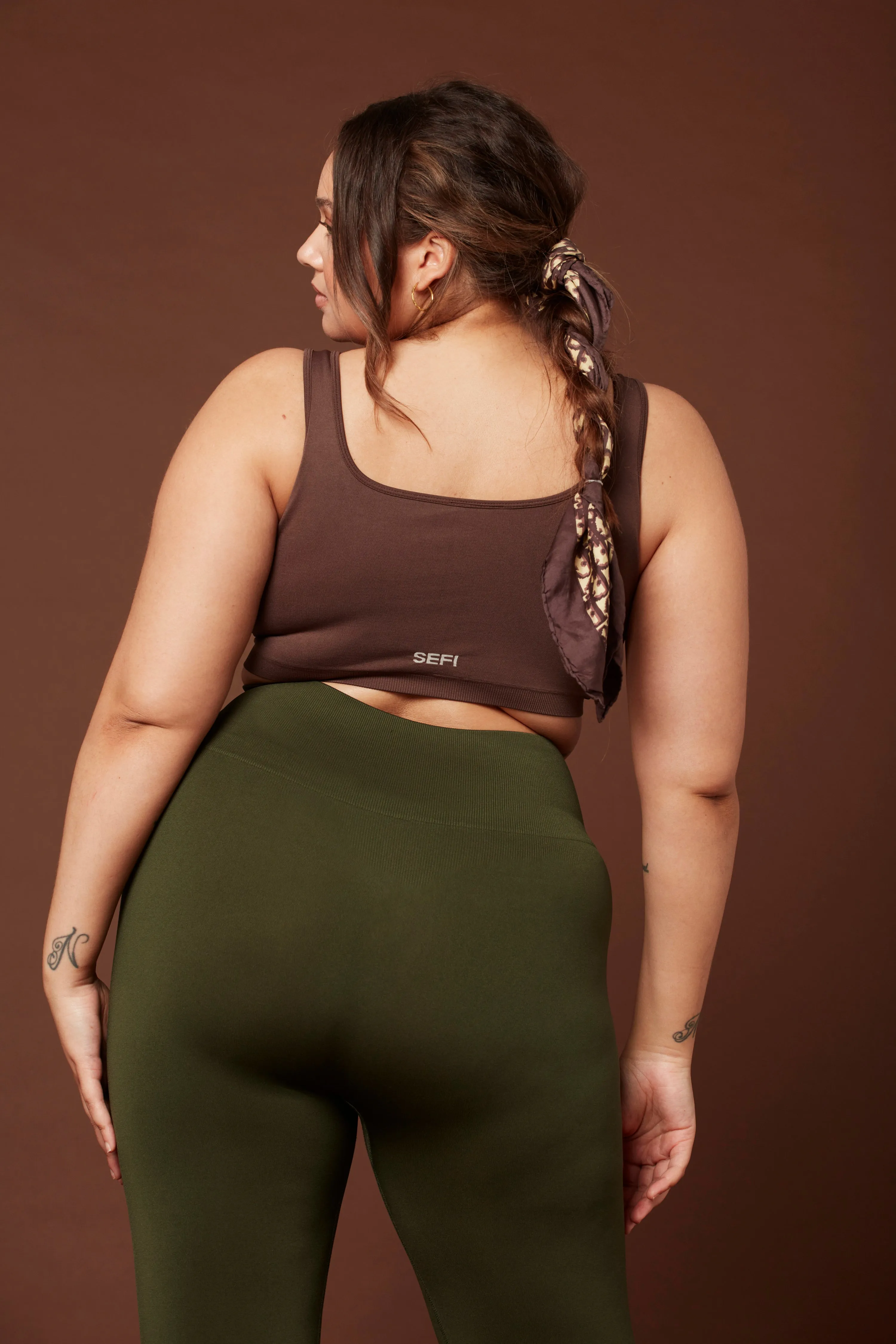 Timeless Leggings Full Length - Forest Green