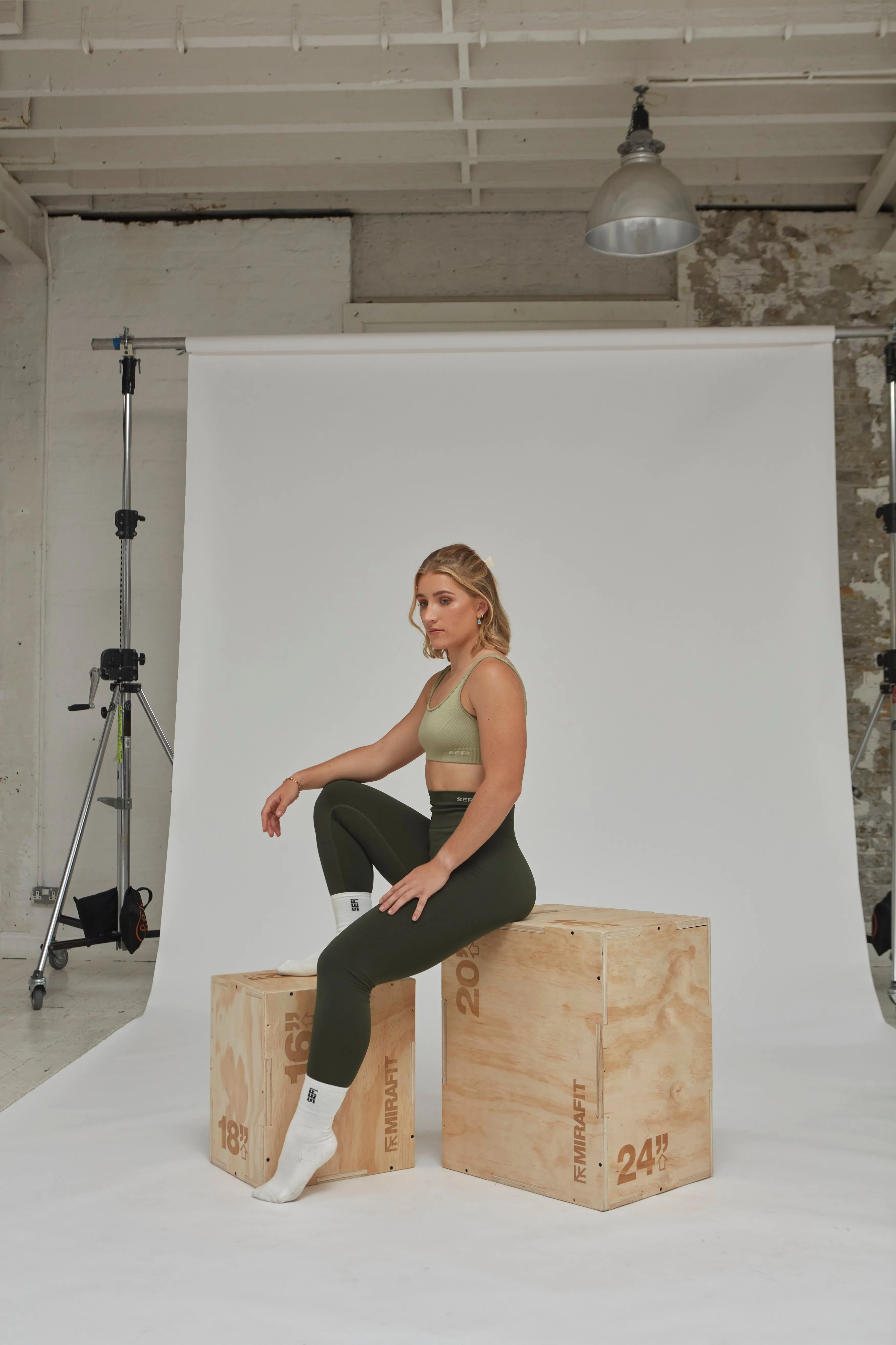Timeless Leggings Full Length - Forest Green