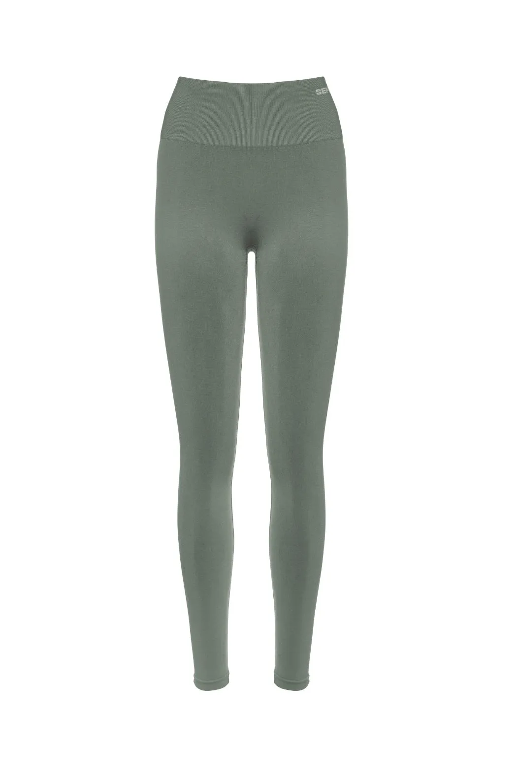 Timeless Leggings Full length - Smoked Olive