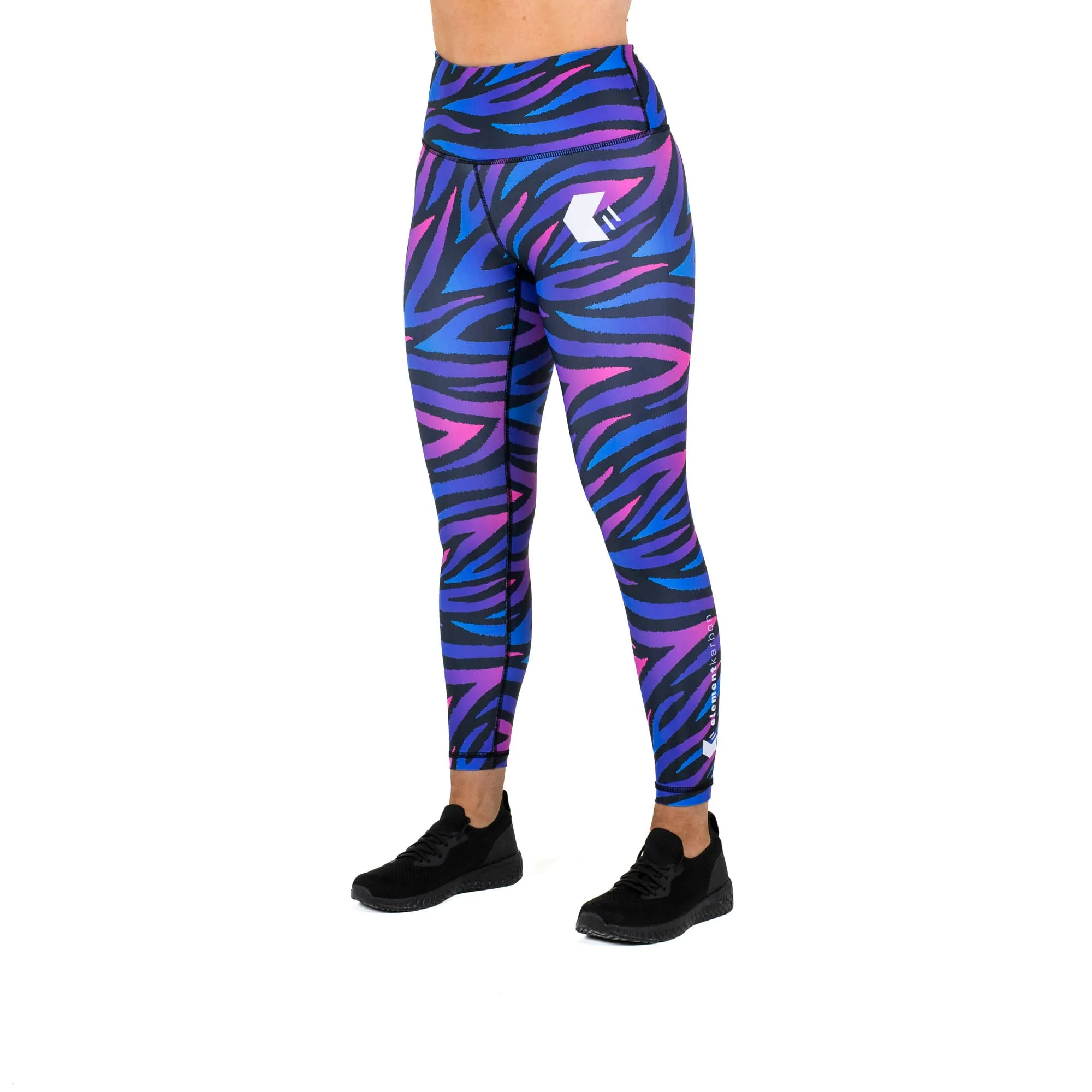UV Purple Tiger Stripe Legging