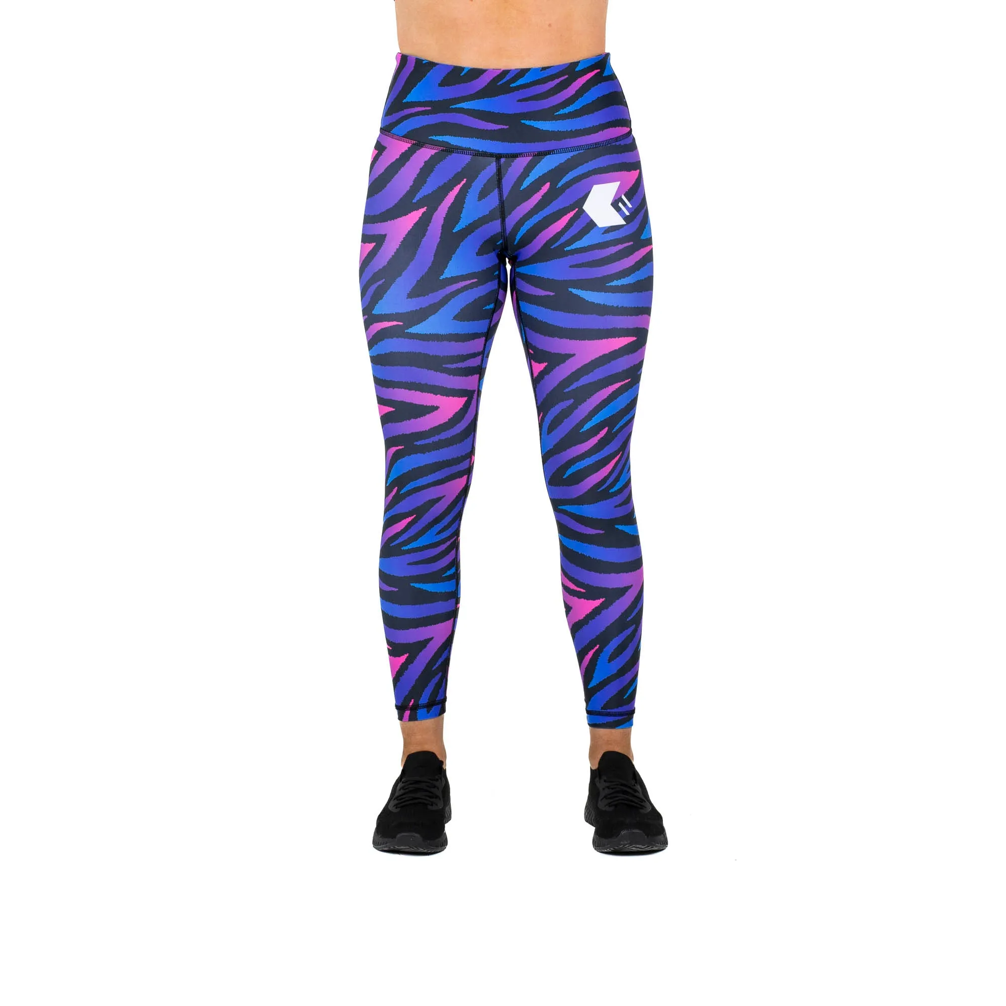 UV Purple Tiger Stripe Legging