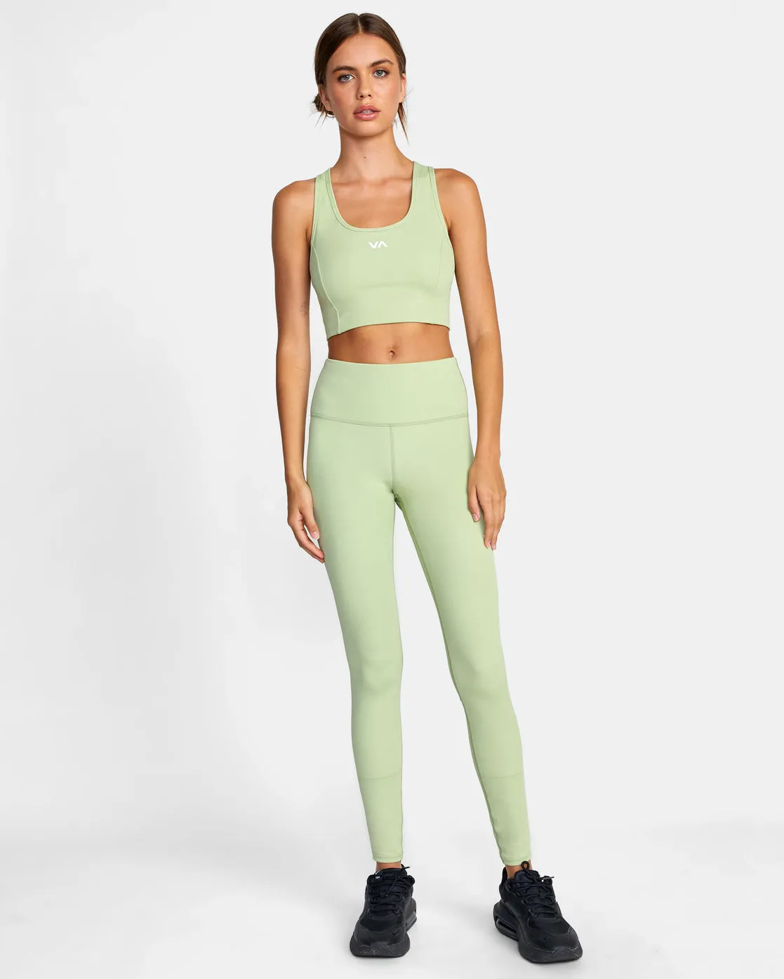 VA Essential Workout Leggings - Light Sage