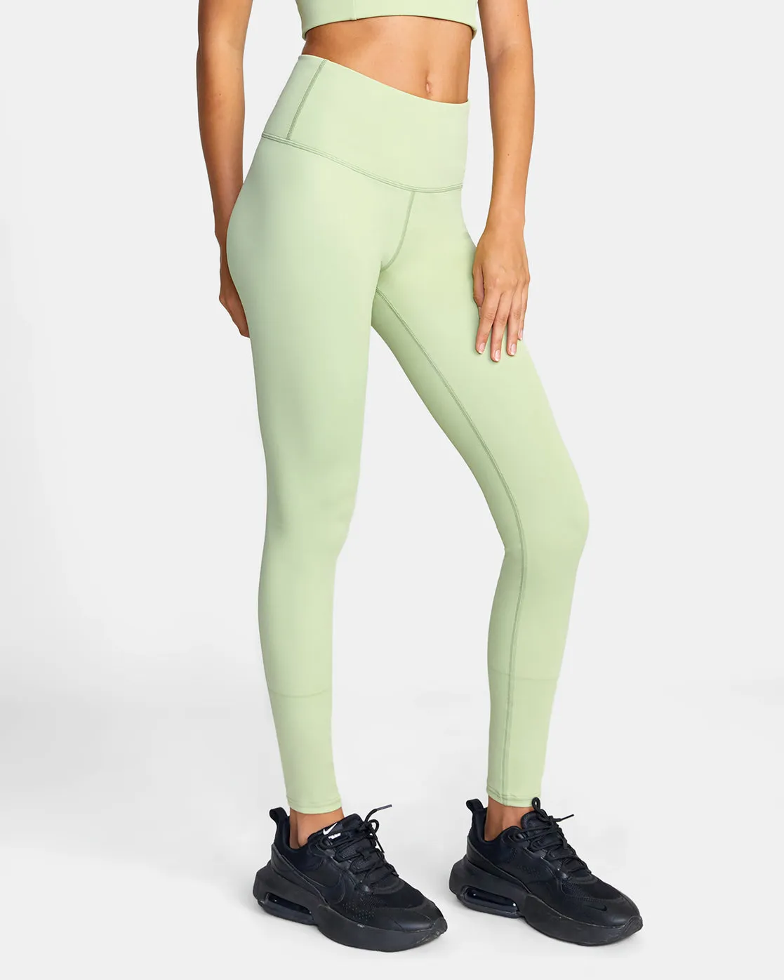 VA Essential Workout Leggings - Light Sage